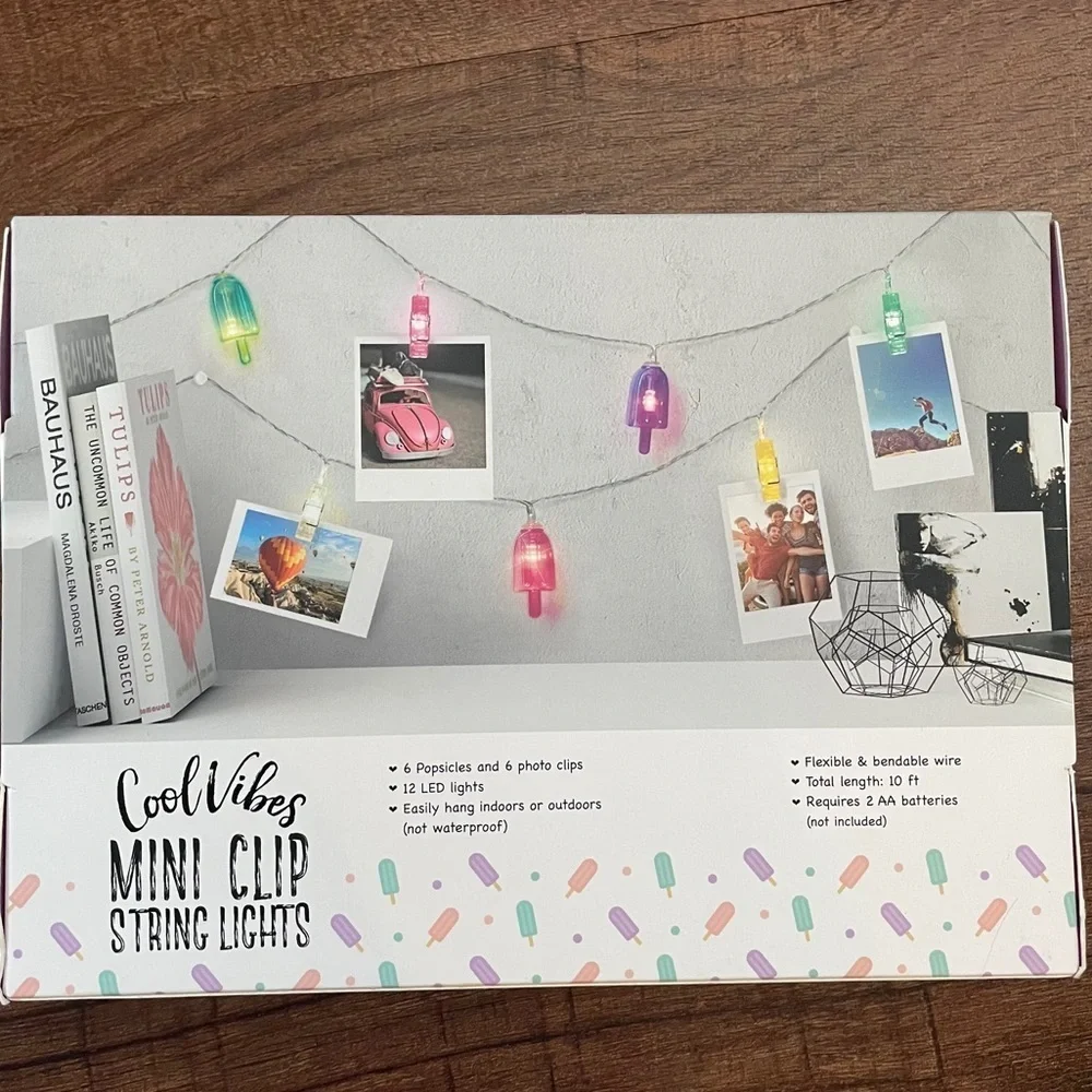 2 NWT sets of popsicle LED string lights indoor outdoor
